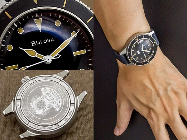 ブローバ アーカイブス ミルシップ 98A266 復刻 オートマチック ダイバー BOX&ギャランティ付き BULOVA Archives Series MIL-SHIPS [ 代行おまかせコース ]