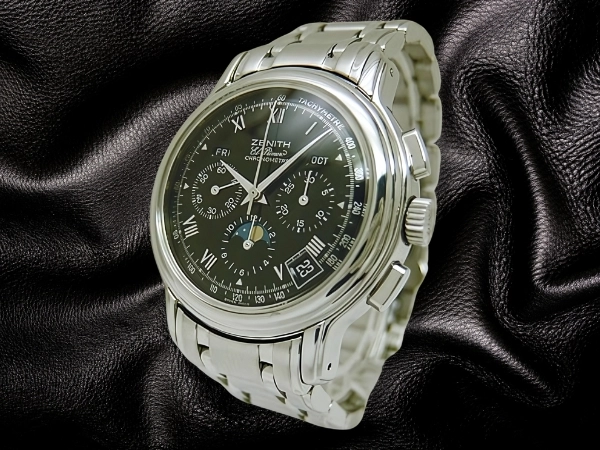 ゼニス クロノマスターT エルプリメロ Ref.02.0240.410 SS シースルー ブラックダイヤル ブレス仕様 オートマチック ZENITH CHRONOMASTER El Primero [代行おまかせコース]