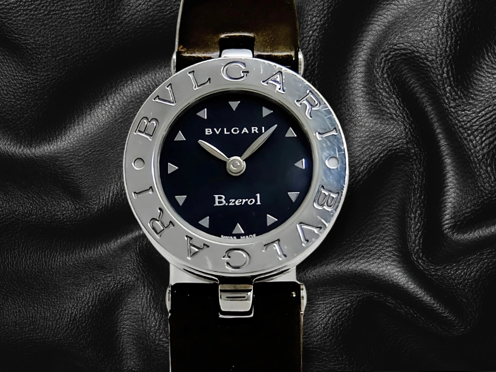 ブルガリ B-zero1 Ref.BZ22S SS ブラックダイヤル Dバックル仕様 クオーツ アクセサリー レディースモデル BVLGARI B-zero1 [代行おまかせコース]