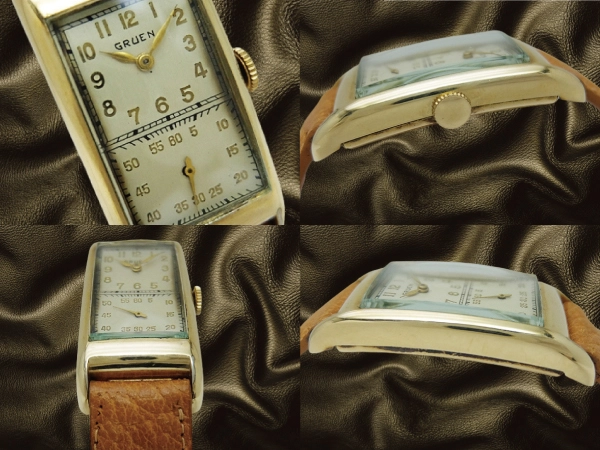 グリュエン ドクターズウオッチ Ref.500.290 Cal.500 10K GOLD FILLED レクタンギュラー シルバーダイヤル 手巻き GRUEN Doctors Watch Vintage [代行おまかせコース]