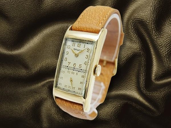 グリュエン ドクターズウオッチ Ref.500.290 Cal.500 10K GOLD FILLED レクタンギュラー シルバーダイヤル 手巻き GRUEN Doctors Watch Vintage [代行おまかせコース]