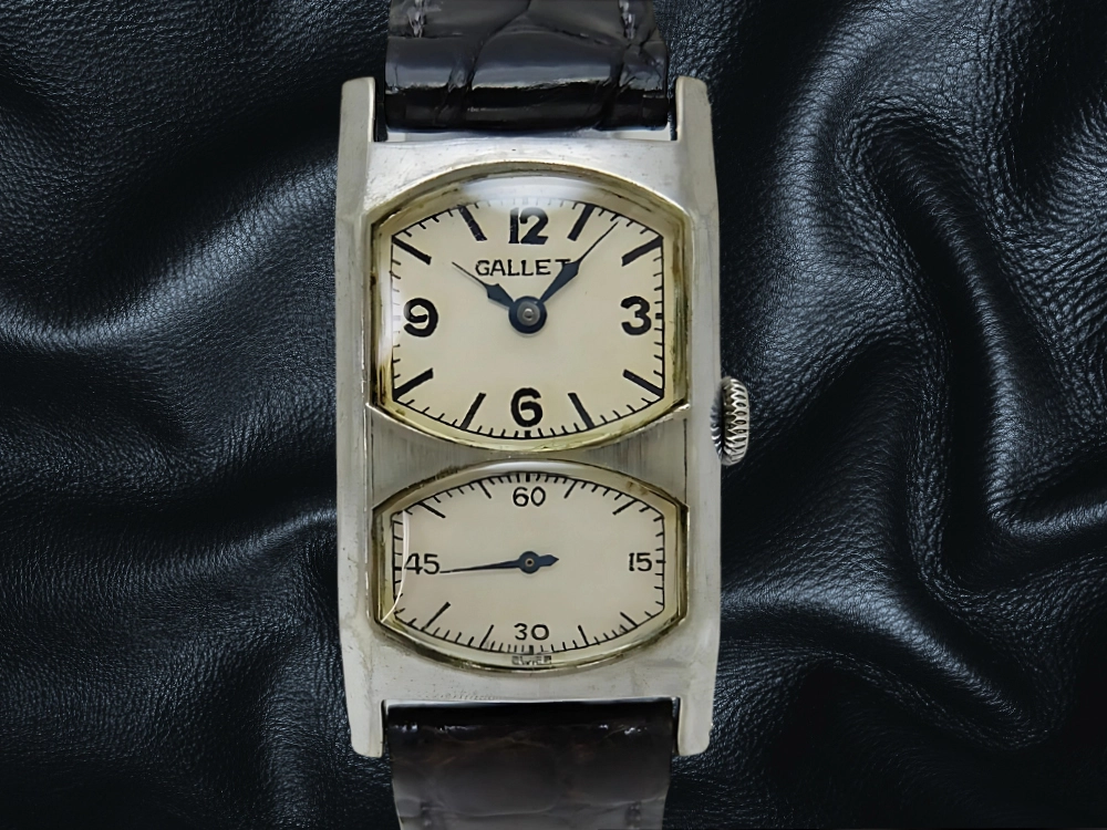 ギャレット 角型 レクタングル デュオダイヤル 手巻き ドクターズウォッチ Vintage HAMILTON Doctor's Watch DUO DIAL [代行おまかせコース]