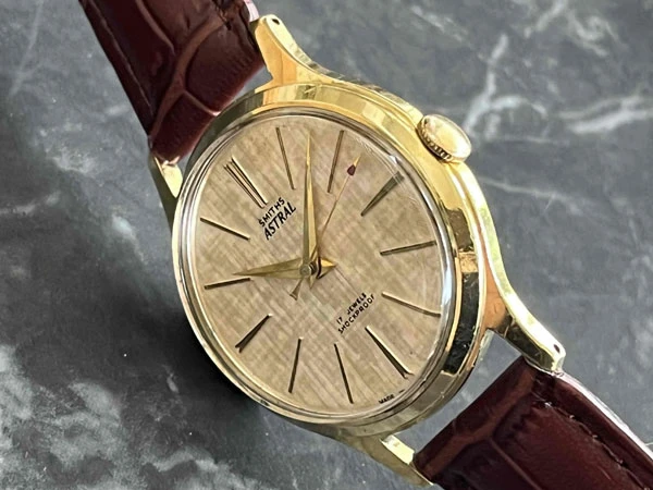 スミス アストラル SMITHS ASTRAL モザイクダイヤル 英国ブリティッシュウォッチ MADE IN ENGLAND