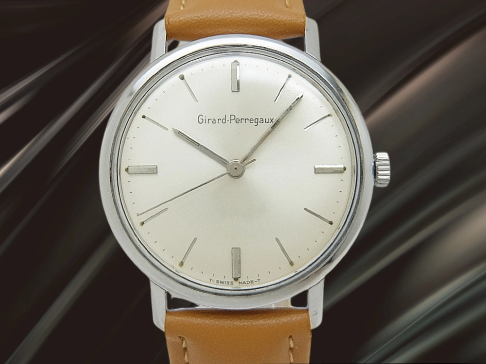ジラールペルゴ センターセコンド 17石 SS シルバーダイヤル 手巻き GIRARD-PERREGAUX [代行おまかせコース]