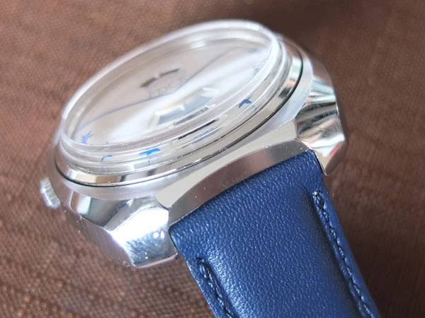 ホガ ジャンピングアワー HOGA JUMPING HOUR デジアナウォッチ オールステンレススチールケース 自動巻き 美品