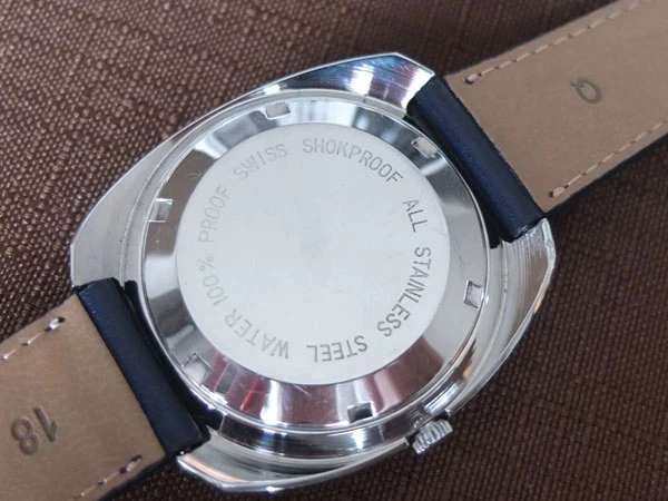 ホガ ジャンピングアワー HOGA JUMPING HOUR デジアナウォッチ オールステンレススチールケース 自動巻き 美品