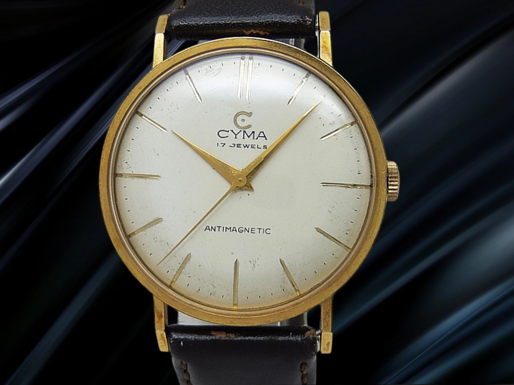 シーマ センターセコンド 17石 Cal.R.459 GP/SS 手巻き CYMA ANTIMAGNETIC [代行おまかせコース]