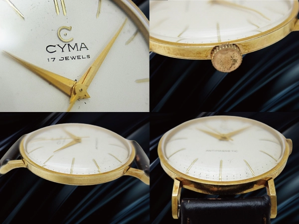 シーマ センターセコンド 17石 Cal.R.459 GP/SS 手巻き CYMA ANTIMAGNETIC [代行おまかせコース]