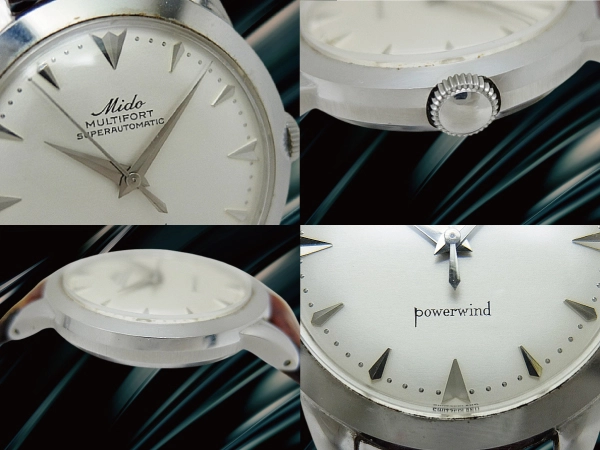 ミドー マルチフォート スーパーオートマチック パワーウインド Cal.917P SS シルバーダイヤル  Mido MULTIFORT SUPERAUTOMATIC Powerwind [代行おまかせコース]