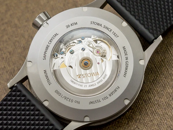 ストーヴァ フリーガー T01 TESTAF バックスケルトン ブラックラバー ボックス・ギャランティ付き  STOWA [ 代行おまかせコース ]
