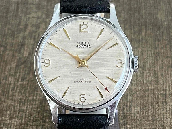 スミス アストラル SMITHS ASTRAL モザイク文字盤 英国ブリティッシュウォッチ MADE IN ENGLAND　