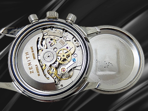 ゼニス エルプリメロ デルッカ クロノグラフ Ref.01.0300.400 SS シルバーダイヤル ブレス仕様 オートマチック BOX・保証書付属 ZENITH EL PRIMERO DE LUCA [代行おまかせコース]