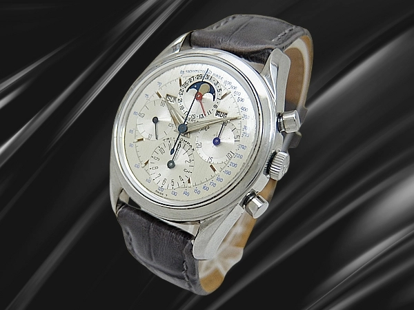 ユニバーサルジュネーブ トリコンパックス Ref.222100 Cal.281 SS シルバーダイヤル 手巻き ヴィンテージ クロノグラフ UNIVERSAL GENEVE TRI-COMPAX [代行おまかせコース]