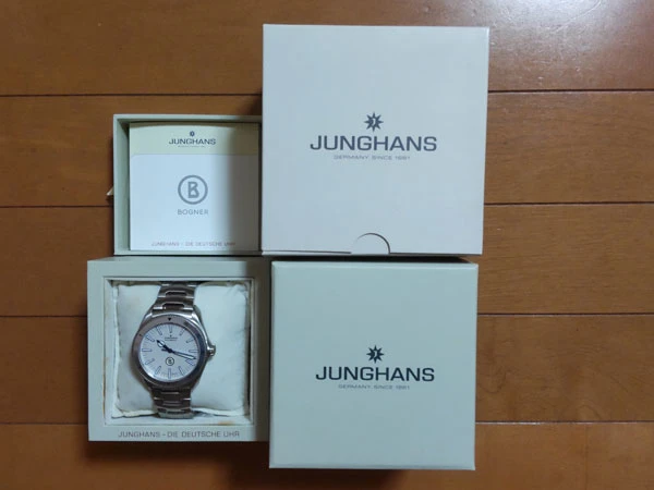 ユンハンス ボグナー ウィリー Junghans Bogner Willy 保証書・説明書等付属