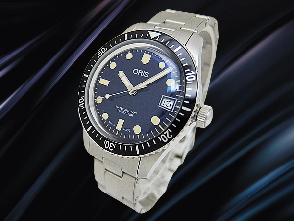 オリス ダイバーズ 65 Ref.01 733 7747 4055 SS ネイビー ブルーダイヤル ブレス仕様 オートマチック ギャラ付属 ORIS Divers Sixty-five [代行おまかせコース]