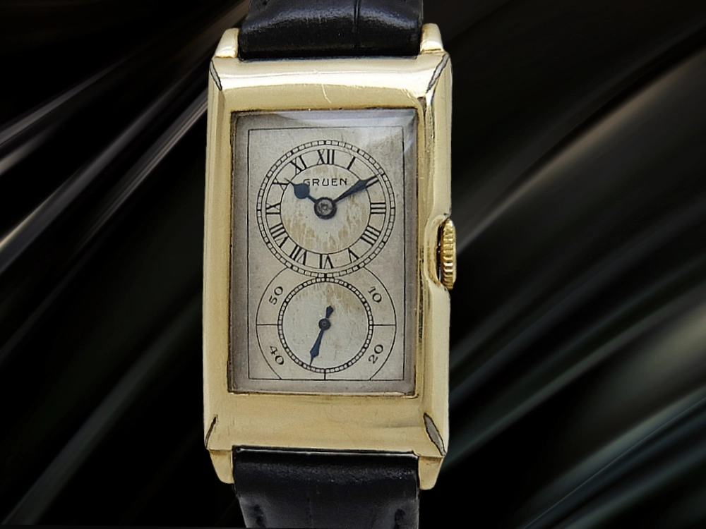 グリュエン ドクターズウオッチ Cal.877S GOLD FILLED レクタンギュラー シルバーダイヤル 手巻き GRUEN Doctors Watch Vintage [代行おまかせコース]