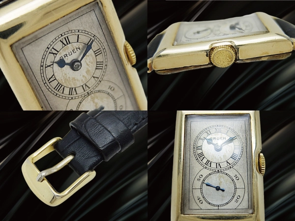 グリュエン ドクターズウオッチ Cal.877S GOLD FILLED レクタンギュラー シルバーダイヤル 手巻き GRUEN Doctors Watch Vintage [代行おまかせコース]