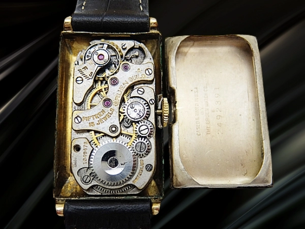 グリュエン ドクターズウオッチ Cal.877S GOLD FILLED レクタンギュラー シルバーダイヤル 手巻き GRUEN Doctors Watch Vintage [代行おまかせコース]