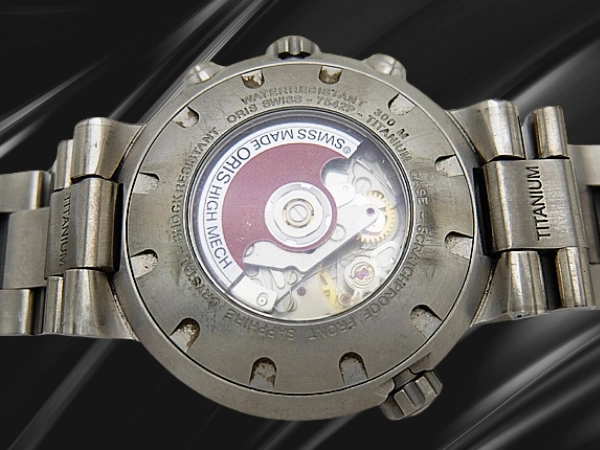 オリス TT1 チタン ダイバーズ クロノグラフ Ref.7542P ブラックダイヤル チタンブレス オートマ チック ORIS TT1 Diver Chronograph [代行おまかせコース]