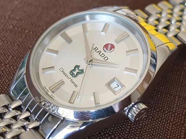 ラドー RADO グリーンホース GREEN HORSE 自動巻き 復刻モデル 希少 良品