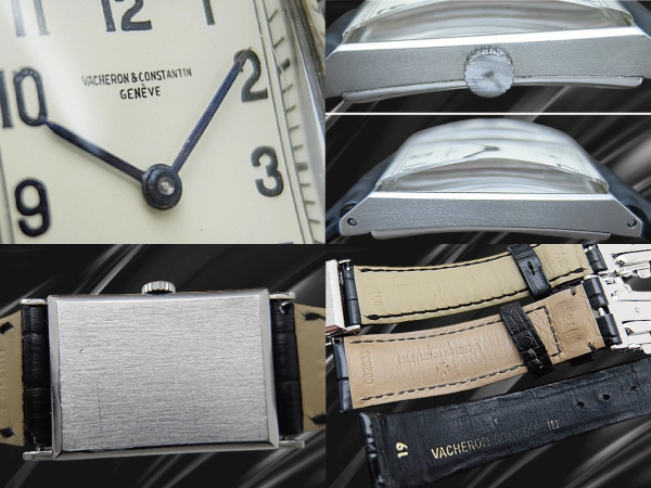 ヴァシュロン コンスタンタン Ref.4109 SS レクタンギュラー VCベルト装着 手巻き 2022年OH済 時計店修理明細・アーカイブ付属 VACHERON CONSTANTIN [代行おまかせコース]