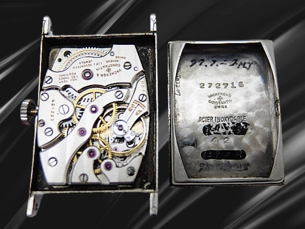 ヴァシュロン コンスタンタン Ref.4109 SS レクタンギュラー VCベルト装着 手巻き 2022年OH済 時計店修理明細・アーカイブ付属 VACHERON CONSTANTIN [代行おまかせコース]