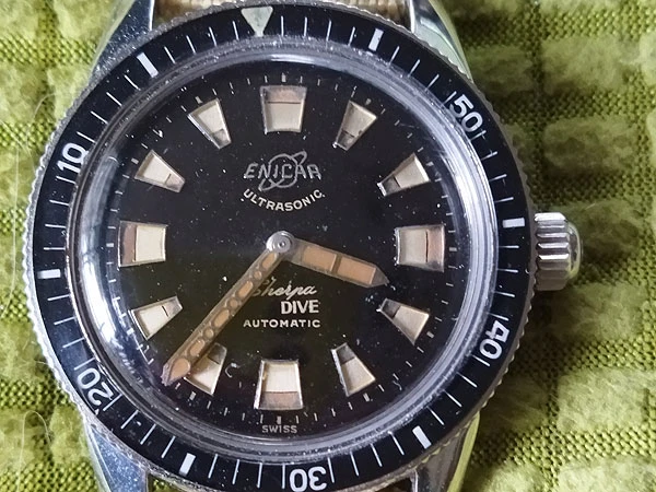 エニカ シェルパ ダイブ ウルトラソニック enicar sherpa dive ultrasonic