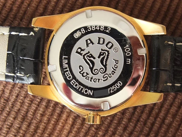 ラドー RADO ゴールデンホース Golden Horse リミテッドエディション 限定品 復刻版 ゴールド文字盤 自動巻き オートマチック 美品