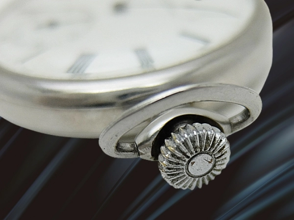 ウォルサム ロイヤル 17石 Staybriteケース ポーセリンダイヤル 重量26g 銀製 T字バーチェーン 懐中時計 WALTHAM Royal [代行おまかせコース]