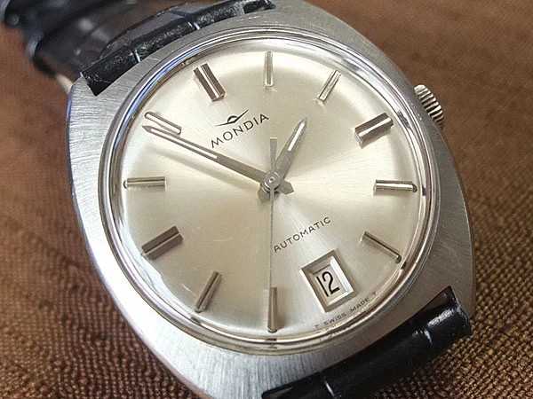 モンディア MONDIA ヴィンテージ 25石 自動巻き 1960年代 メンズモデル 希少 美品