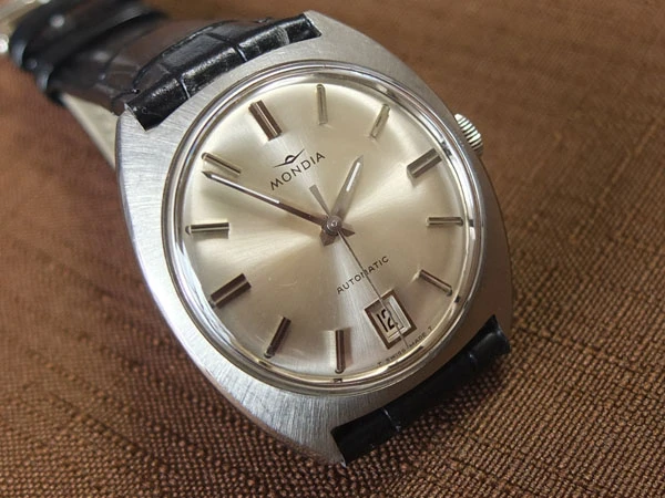 モンディア MONDIA ヴィンテージ 25石 自動巻き 1960年代 メンズモデル 希少 美品