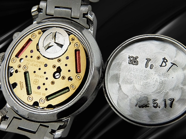 エルメス クリッパー クロノ CL1.310 SS ブルーダイヤル Hブレス装着 クオーツ BOX・保証書・メーカー電池交換明細付属 HERMES PARIS CLIPPER CHRONOGRAPH [代行おまかせコース]