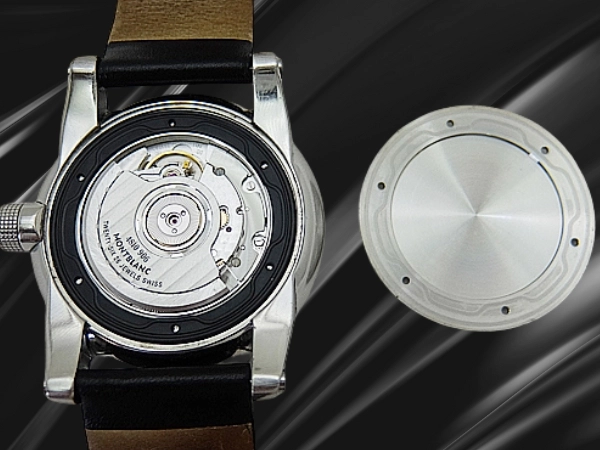 モンブラン タイムウォーカー ビッグデイト Ref.7050 SS ブラックダイヤル ベルト+尾錠装着 オートマチック 2023年OH済 BOX・保証兼取説・時計店修理明細付属 MONTBLANC TimeWalker Big Date [代行おまかせコース]