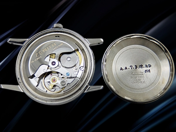 ゼニス センターセコンド Cal.2532PC SS シルバーダイヤル 社外製エクステンションブレス装着 ヴィンテージ オートマチック ZENITH Vintage [代行おまかせコース]