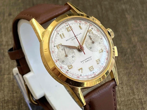 ボーム&メルシエ BAUME & MERCIER 2レジスター クロノグラフ ランデロン48搭載