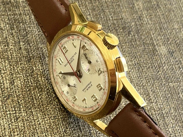 ボーム&メルシエ BAUME & MERCIER 2レジスター クロノグラフ ランデロン48搭載