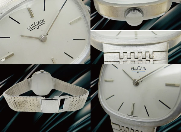 バルカン 2針 Cal.MSR K1 TVスクリーン型 シルバーダイヤル ブレス装着 手巻き VULCAIN [代行おまかせコース]