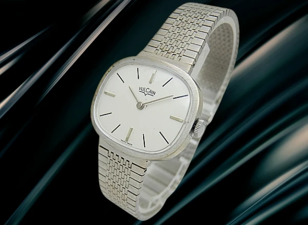 バルカン 2針 Cal.MSR K1 TVスクリーン型 シルバーダイヤル ブレス装着 手巻き VULCAIN [代行おまかせコース]