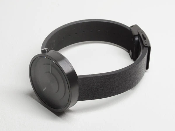 U+O ユート oo watch 002 Saturn Black クオーツ パッケージ・説明書兼保証書付属