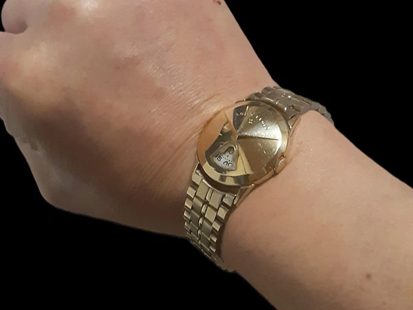 ロードエルジン Lord Elgin ヴィンテージウォッチ 通称「鉄仮面」 アメリカでの愛称「シェブロン Chevron」