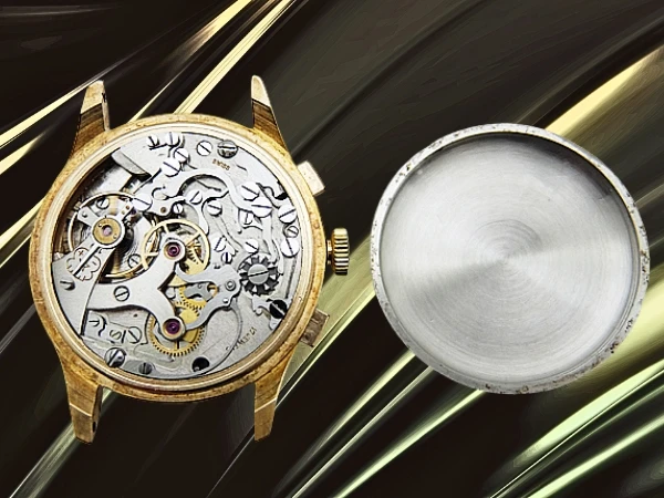 ソリックス 縦目 クロノグラフ Cal.ヴィーナス170 GP/SS シルバーダイヤル 社外レザー装着 手巻き SOLIX Chronograph Venus170  [代行おまかせコース]