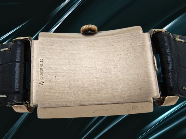 グリュエン カーベックス プレシジョン Ref.440-449 Cal.440 Wadsworth社製　10K GOLD FILLED アールデコ ツートンダイヤル 社外製レザー装着 手巻き GRUEN CURVEX PRECISION [代行おまかせコース]