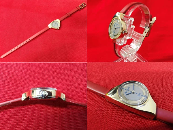 ブローバ クリスチャンディオール ダブルネーム 二針 手巻き レディース BULOVA・CHRISTIAN DIOR