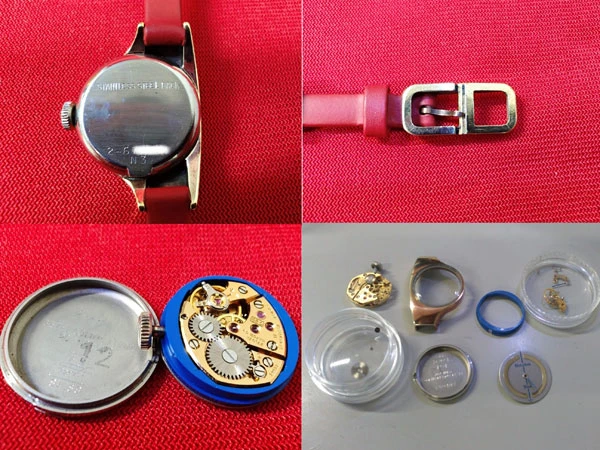 ブローバ クリスチャンディオール ダブルネーム 二針 手巻き レディース BULOVA・CHRISTIAN DIOR