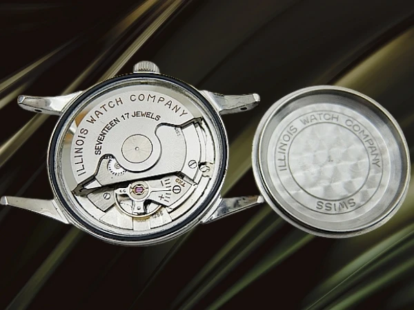 ハミルトン パワーリザーブ インジケーター Cal.1256 SS パティナダイヤル KREISLER社製エクステンションブレス装着 オートマチック HAMILTON Illinois [代行おまかせコース]