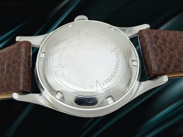 ロダニア センターセコンド Cal.1686 SS シルバーダイヤル 社外製レザー装着 手巻き RODANIA INCABLOC [代行おまかせコース]