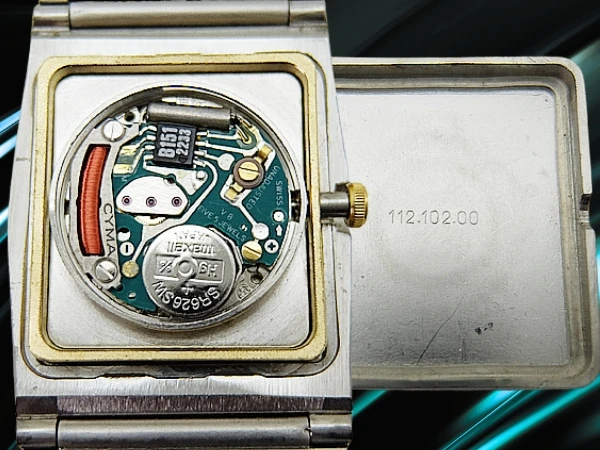 シーマ ネイビースター GP/SSコンビ ブラックダイヤル インテグレーテッドデザインブレス装着 スイス高級薄型 クオーツ CYMA Navystar [代行おまかせコース]