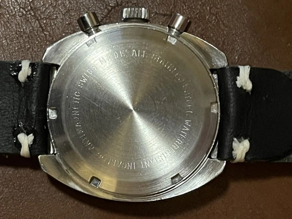 スイスエンペラー Swiss EMPEROR ダイバークロノグラフ バルジュー7733ヴィンテージ 美品