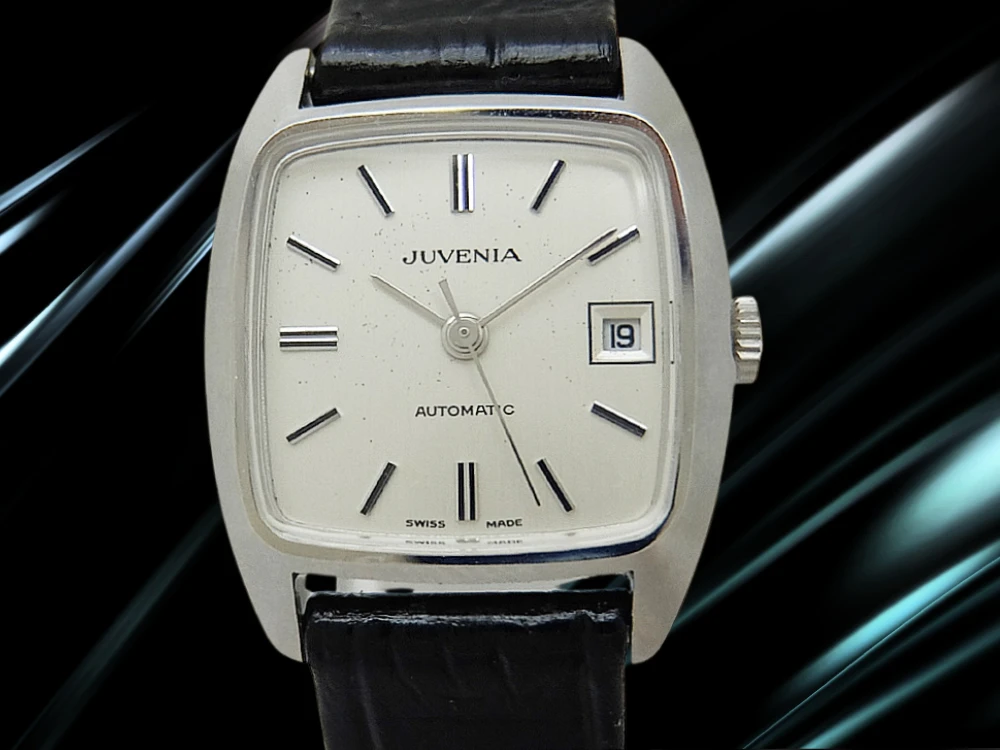 ジュベニア レディース 17石 Ref.8797R Cal.10911 SS トノー シルバーダイヤル 専用ベルト+尾錠装着 オートマチック JUVENIA [代行おまかせコース]