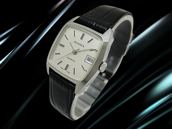 ジュベニア レディース 17石 Ref.8797R Cal.10911 SS トノー シルバーダイヤル 専用ベルト+尾錠装着 オートマチック JUVENIA [代行おまかせコース]